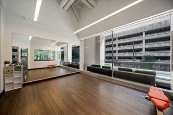 Fitness and yoga studio at sky on main